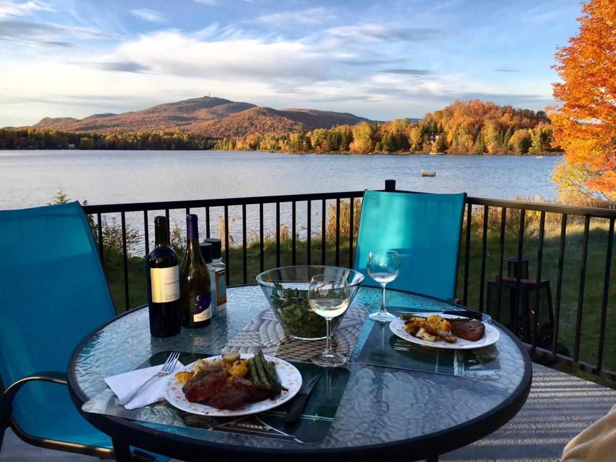 Chalet Riverain Crds Tremblant Lac-Superieur Exteriör bild